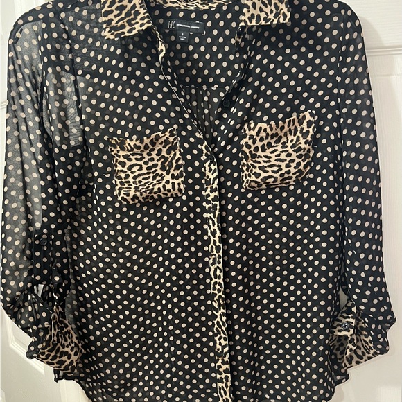 INTERNATIONAL CONCEPTS WOMEN BLOUSE SIZE SMALL - Picture 1 of 6